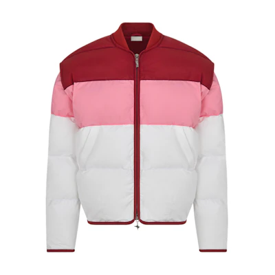 DIOR Lewis Hamilton Pink Detachable Sleeve Jacket for Men 513C405B6265-C384