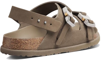 柏肯 X DIOR迪奧 Milano 皮革 平底休閒 時尚涼拖 男款 卡其色 Lookbook 柏肯 X DIOR迪奧 Milano 皮革 平底休閒 時尚涼拖 男款 卡其色