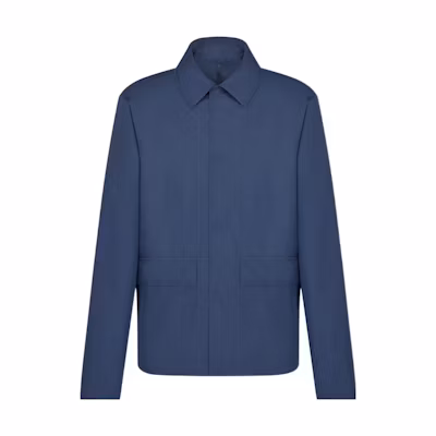 DIOR Parley SS22 Blue Long Sleeve Single-Breasted Jacket 293C414A5550-C585