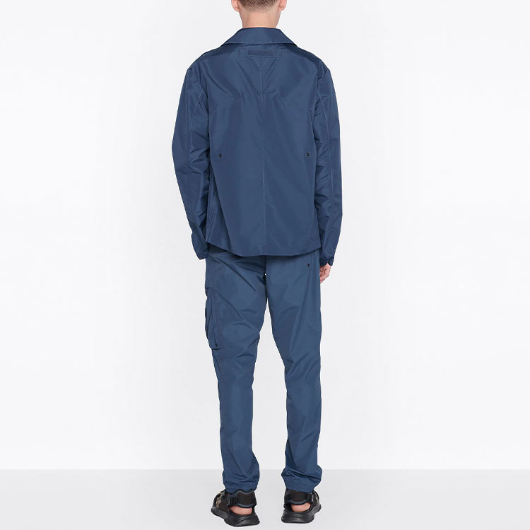 DIOR Parley SS22 Blue  Long Sleeve Single-Breasted Jacket 293C414A5550-C585 圖 5