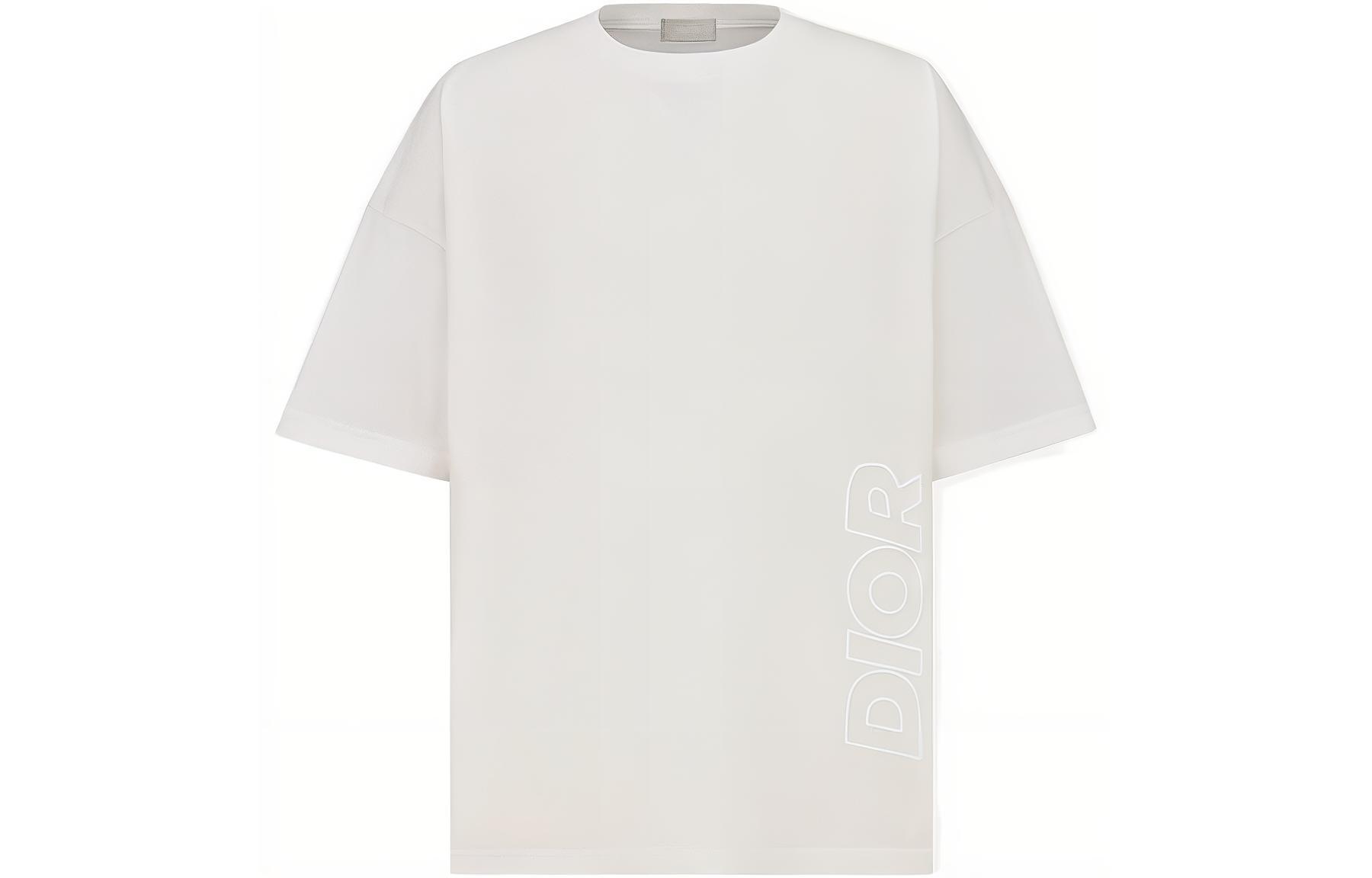 DIOR PARLEY SS22 White Logo Embroidered Oversized T-Shirt  Exclusive. 293J673C0773-C030 圖 2