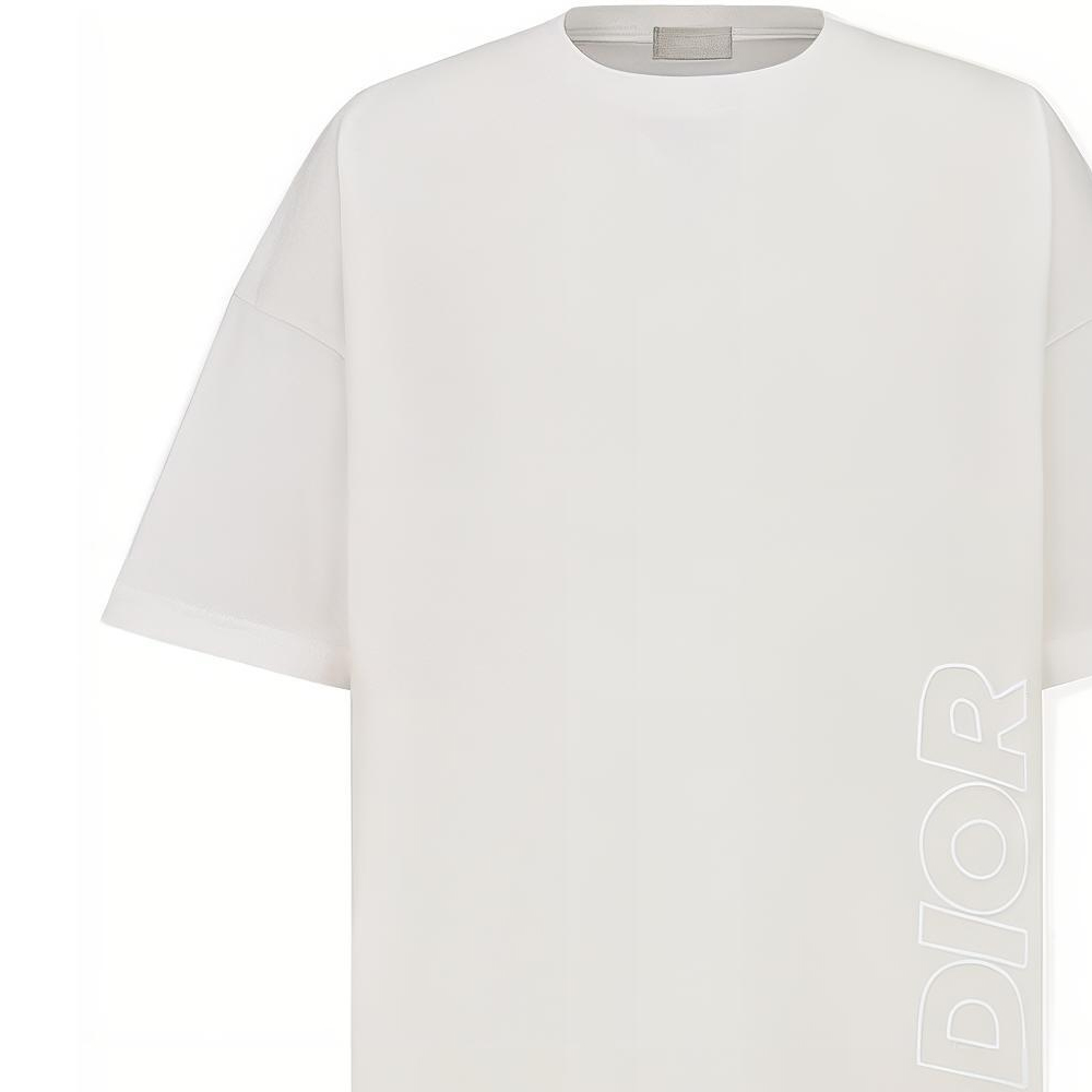 DIOR PARLEY SS22 White Logo Embroidered Oversized T-Shirt  Exclusive. 293J673C0773-C030 圖 6