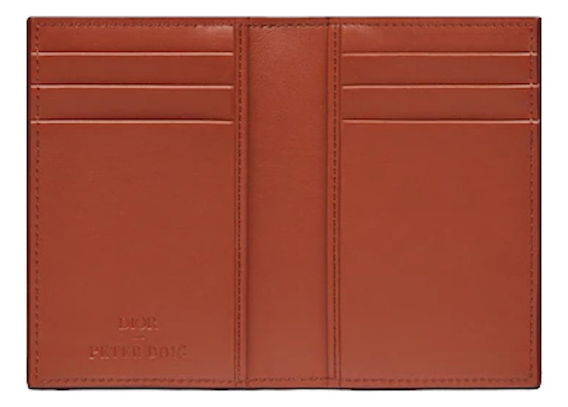 Lookbook Dior x Peter Doig雙折卡夾 酒色迷彩款