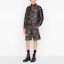 Shop DIOR x Peter Doig Camo Tech Jacquard Waist Jacket Camouflage Outerwear. 143C402A5336-C783
