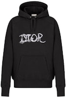 DIOR x Peter Doig FW21 Logo Embroidered Pullover Hoodie Edition. 143J683B0531-C980 DIOR x Peter Doig FW21 Logo Embroidered Pullover Hoodie Edition. 143J683B0531-C980
