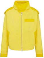 Dior x Peter Doig FW21 Yellow Logo Embroidered Hooded Jacket 143C411A5350-C200 Dior x Peter Doig FW21 Yellow Logo Embroidered Hooded Jacket 143C411A5350-C200