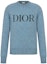 Order DIOR x Peter Doig 藍色刺繡標誌毛織套頭毛衣 143M657AT296-C585