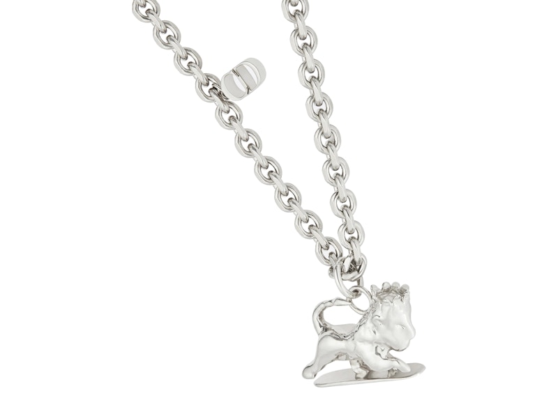 Order 디올 x 피터 도이그 펜던트 목걸이 실버