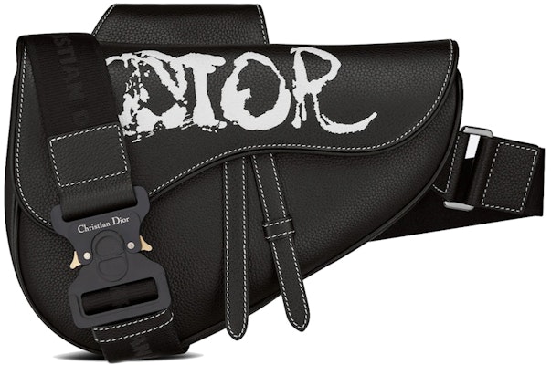 Dior x Peter Doig Saddle Bag Black Buy Dior x Peter Doig Saddle Bag Black