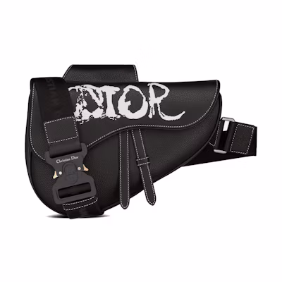 Dior x Peter Doig Saddle Bag Black
