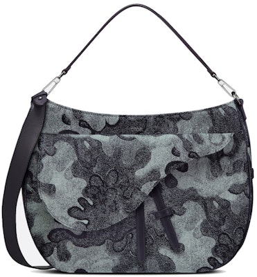 Dior x Peter Doig Saddle Soft Bag Denim Camouflage Jacquard Buy Dior x Peter Doig Saddle Soft Bag Denim Camouflage Jacquard