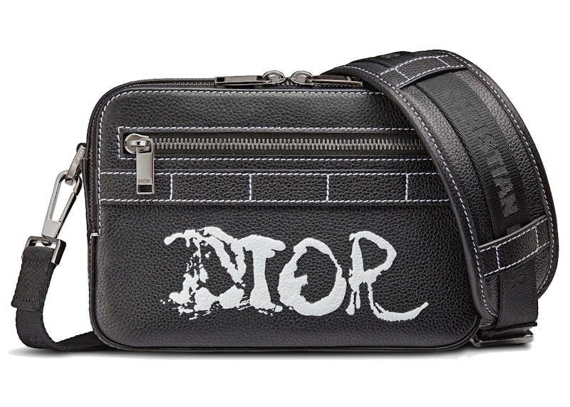Dior x Peter Doig Safari Messenger Bag Black