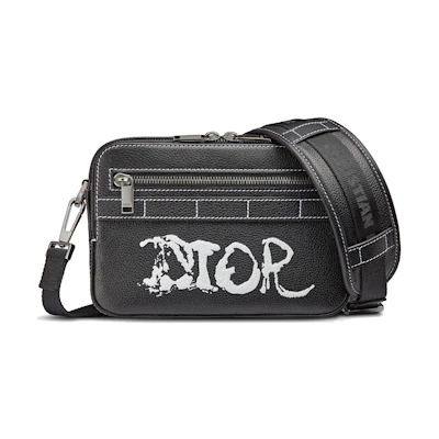 Dior x Peter Doig Safari Messenger Bag Black