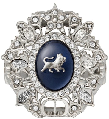 Dior x Peter Doig Signet Ring Blue Glass Pearl Silver/Blue Buy Dior x Peter Doig Signet Ring Blue Glass Pearl Silver/Blue