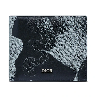 Dior x Peter Doig Wallet Blue