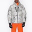 Sizing DIOR x Peter Doig White Printed Puffer Jacket with Stand Collar. 213C444A5490-C089