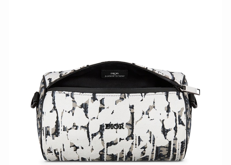 Lookbook 디올x레이몬드 페티본 롤러 메신저백 (화이트/블랙)
