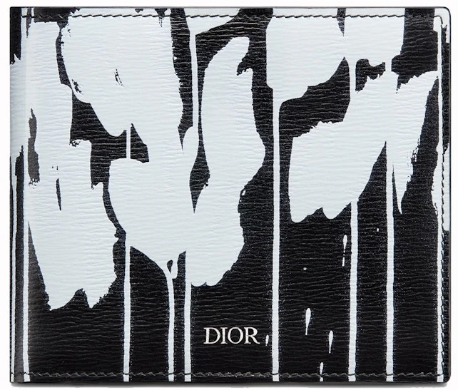 dior-x-raymond-pettibon-wallet-calfskin-black-white