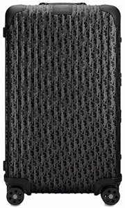 Begasi Dior x RIMOWA 4-Roda Aluminium Besar Dior Oblique Hitam Buy Begasi Dior x RIMOWA 4-Roda Aluminium Besar Dior Oblique Hitam