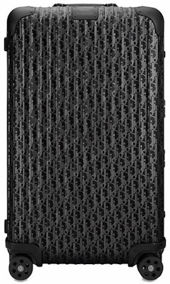 Dior x RIMOWA 4-Wheel Large Suitcase Aluminium Dior Oblique Black Buy Dior x RIMOWA 4-Wheel Large Suitcase Aluminium Dior Oblique Black