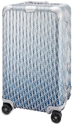 Dior x RIMOWA 4-Wheel Large Suitcase Aluminium Dior Oblique Blue Gradient Order Dior x RIMOWA 4-Wheel Large Suitcase Aluminium Dior Oblique Blue Gradient