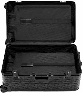Begasi Dior x RIMOWA 4-Roda Aluminium Besar Dior Oblique Hitam Lookbook Begasi Dior x RIMOWA 4-Roda Aluminium Besar Dior Oblique Hitam