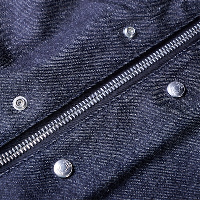 DIOR x Sacai Full-Zip Denim Jacket Navy Blue LOGO Patch Casual Style 213D487AY507-C589 Details for DIOR x Sacai Full-Zip Denim Jacket Navy Blue LOGO Patch Casual Style 213D487AY507-C589