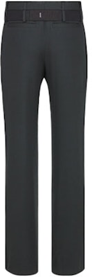 DIOR x Sacai FW21 黑色直筒斜紋標誌貼布休閒長褲 213C120A5180-C900 Lookbook DIOR x Sacai FW21 黑色直筒斜紋標誌貼布休閒長褲 213C120A5180-C900