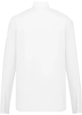 Camisa Hombre Manga Larga Blanca DIOR x Sacai FW21 con Bolsillo y Logo 213C534A4451-C030 Lookbook Camisa Hombre Manga Larga Blanca DIOR x Sacai FW21 con Bolsillo y Logo 213C534A4451-C030