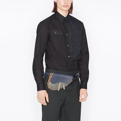 Dior x Sacai FW21 Long Sleeve Pocket Shirt Black Collaborative Edition 213C534A4451-C900 Sizing Dior x Sacai FW21 Long Sleeve Pocket Shirt Black Collaborative Edition 213C534A4451-C900