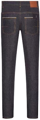 디올 x 사카이 슬림 핏 로고 패치 블랙 데님 진 213D007AY507-C589 Lookbook 디올 x 사카이 슬림 핏 로고 패치 블랙 데님 진 213D007AY507-C589