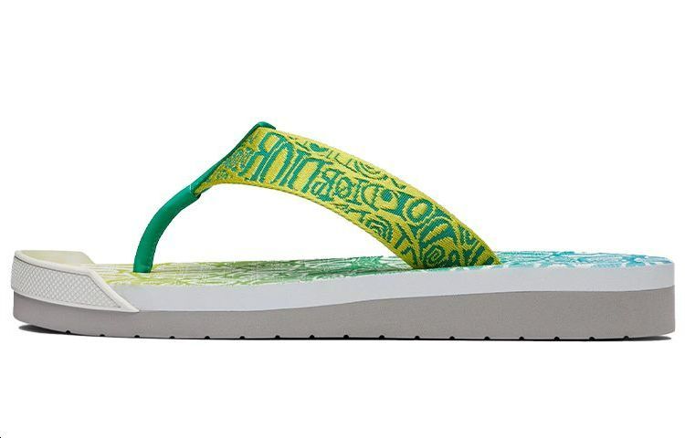 Dior x Shawn Stussy Slide 'Yellow Green Gradient' 3SA086YYI_H166