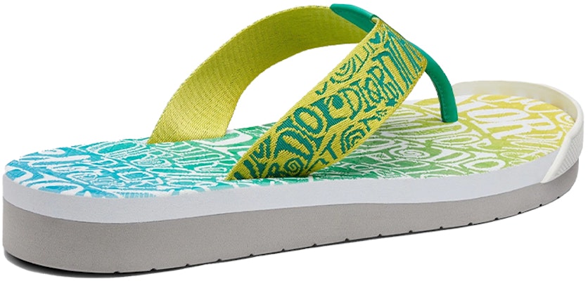 ディオール x ショーン・ステューシー スライド (黄緑グラデ) 3SA086YYI_H166 Shop ディオール x ショーン・ステューシー スライド (黄緑グラデ) 3SA086YYI_H166