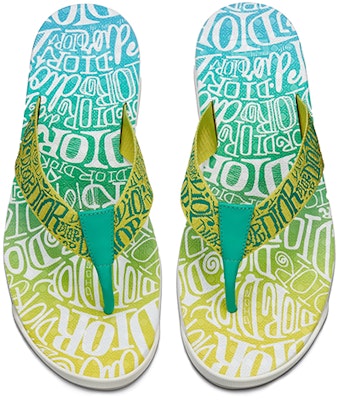 ディオール x ショーン・ステューシー スライド (黄緑グラデ) 3SA086YYI_H166 Purchase ディオール x ショーン・ステューシー スライド (黄緑グラデ) 3SA086YYI_H166