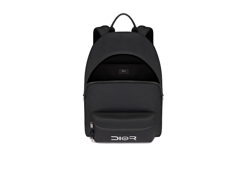 Lookbook Dior x Sorayama 黑色尼龙双肩背包