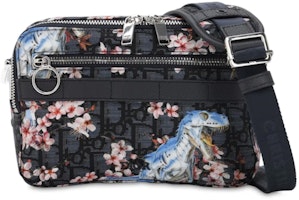 Dior x Sorayama Crossbody Oblique Safari Nylon Blue Dior x Sorayama Crossbody Oblique Safari Nylon Blue