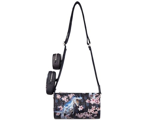 Bolso Mensajero Dior x Sorayama Oblique Safari Nylon Azul Buy Bolso Mensajero Dior x Sorayama Oblique Safari Nylon Azul