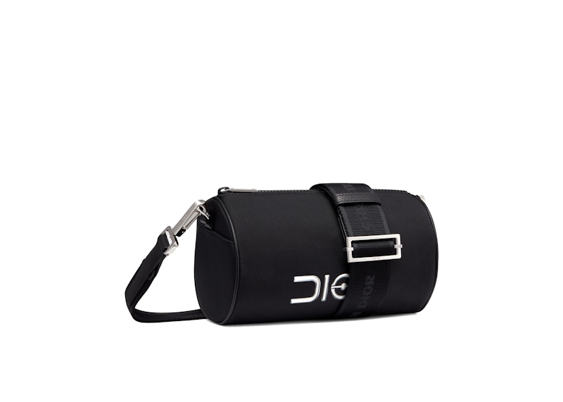 Order 迪奥 x  空山基 黑色尼龙斜挎包