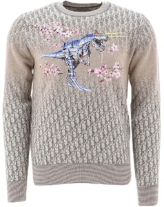 Dior x Sorayama Sakura Dinosaur Sweater Cashmere Crewneck - Cream 933M641BT971-870 Buy Dior x Sorayama Sakura Dinosaur Sweater Cashmere Crewneck - Cream 933M641BT971-870