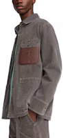 Details for DIOR x STONE ISLAND 灰色logo口袋長袖外套 FW24 493D496A385X-C987