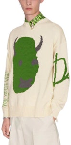 Dior x Travis Scott Baju Sejuk Lelaki Grafik Huruf Abstrak Oversized Off-White. 283M661AT314-C086 Sizing Dior x Travis Scott Baju Sejuk Lelaki Grafik Huruf Abstrak Oversized Off-White. 283M661AT314-C086