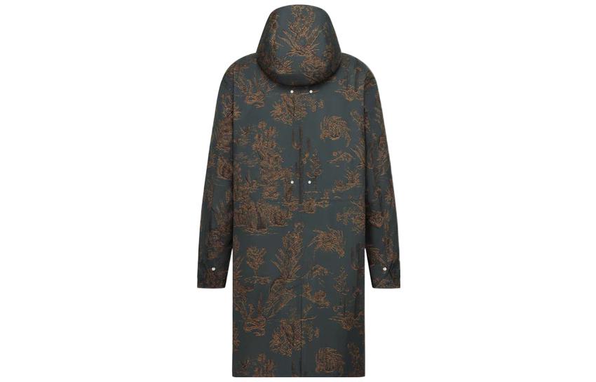 DIOR Travis FW22  Foldable Parka with Botanical Pattern - Grey. 283C313B5531-C889 圖 4