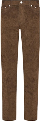 DIOR x Travis Scott FW22 棕色直筒休閒長褲 男款 193D011EY509-C140 Buy DIOR x Travis Scott FW22 棕色直筒休閒長褲 男款 193D011EY509-C140