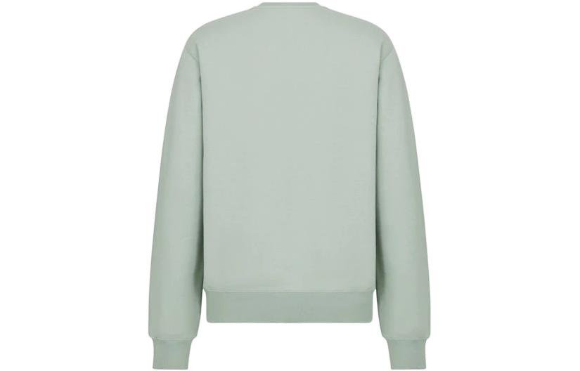 Lookbook DIOR x Travis Scott FW22 Sweatshirt Hijau Fleece Pullover Edisi. 283J646A0531-C684
