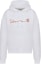 Buy DIOR x Travis Scott FW22 Logo Fleece Pullover Hoodie White. 283J678C0531-C083