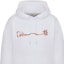 Lookbook DIOR x Travis Scott FW22 Logo Fleece Pullover Hoodie White. 283J678C0531-C083