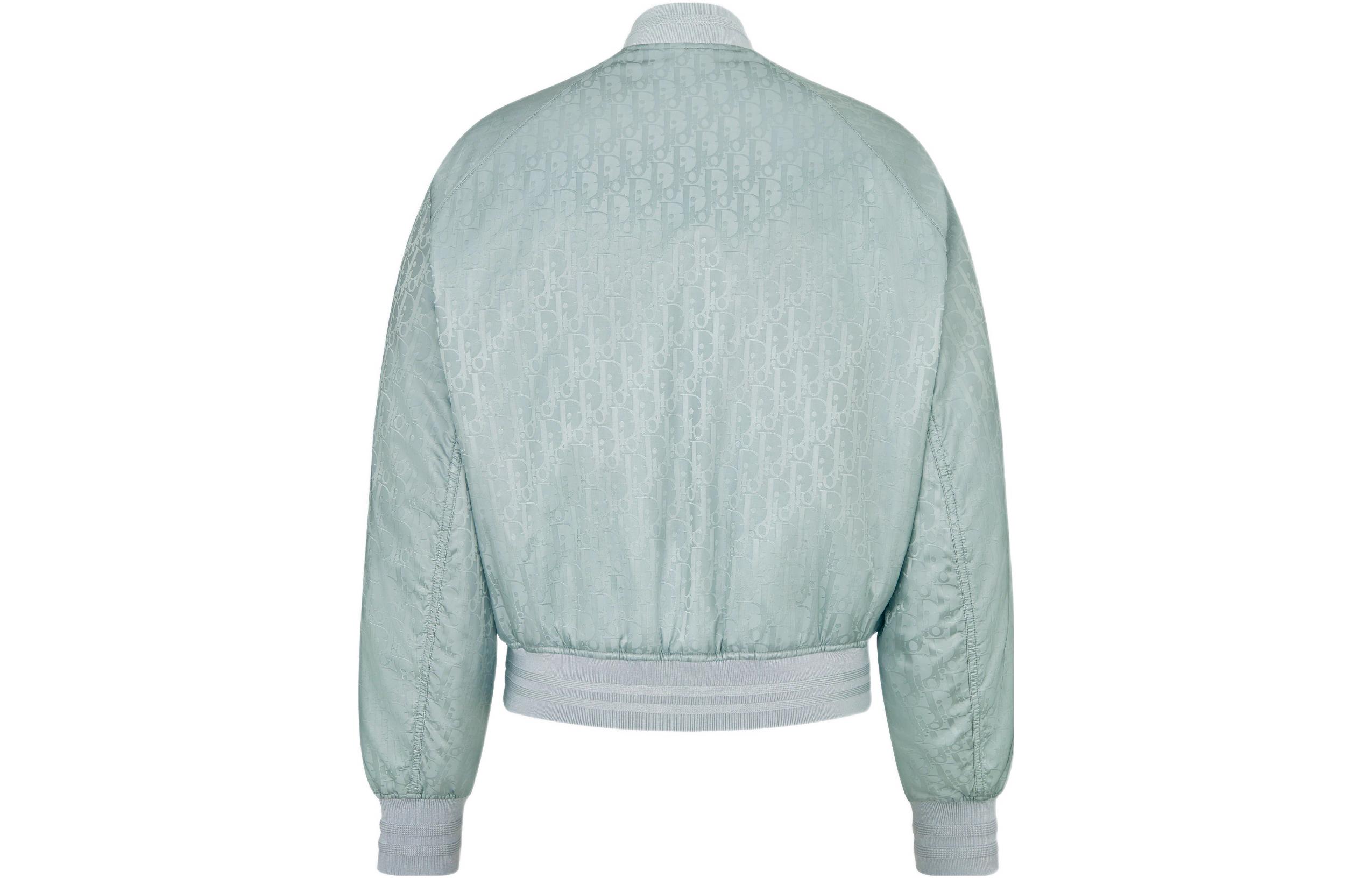 Dior Travis Reversible Logo Printed Bomber Jacket Gray Edition 183C432C4462-C888 圖 3