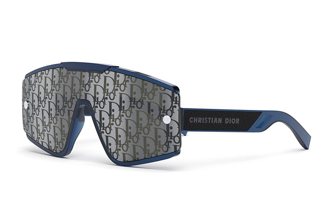 Dior XTREM MU One-Piece Sunglasses with Interchangeable Lenses Blue Frame DIORXTRMMUAT-30A8 圖 2