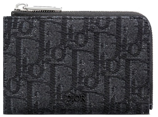 Dior Zip Wallet Oblique Black Buy Dior Zip Wallet Oblique Black