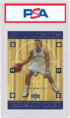 Dirk Nowitzki 1998 Upper Deck Rookie Rookie Watch #320 Buy Dirk Nowitzki 1998 Upper Deck Rookie Rookie Watch #320